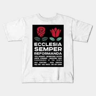 Ecclesia Semper Reformanda Kids T-Shirt